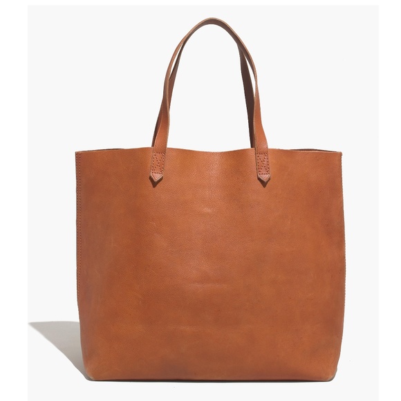 Madewell Handbags - New MADEWELL The Transport Tote in English Saddle Leather